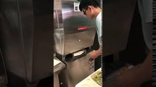 高大上！清华大学食堂自动米饭机  China Tsinghua University canteen automatic rice machine