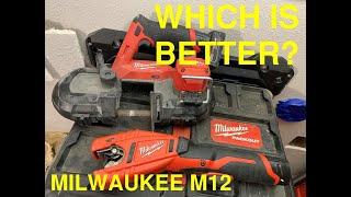 Milwaukee M12 Bandsaw vs. M12 Tubing Cutter for Cutting Copper: Does Quickest Mean Best?