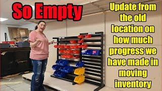 Update From the old location and Showing how much we have already moved. Check it out.