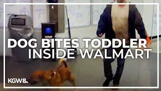 Dog attacks 3-year-old in Vancouver Walmart; owner flees scene