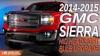 HR Tested: 425% Brighter lights For The 14-15 GMC Sierra GTR lighting HID kit | Headlight Revolution