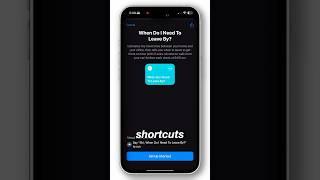 Have you tried using Apple Shortcuts yet? #shorts