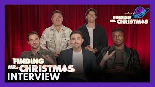 Jonathan Bennett and Finding Mr Christmas Cast On Holiday Hunks, Vulnerability, and Challenges