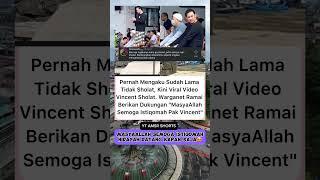 Pernah mengaku sudah lama tidak sholat,kini viral video vincent sholat #vincent