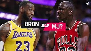 LeBron James vs Michael Jordan | GOAT Debate |