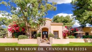 Large Custom home on over an acre for sale in Chandler AZ-How to live the country life in the city