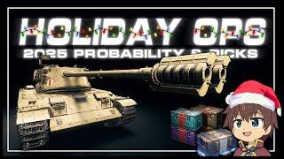 𝗛𝗼𝗹𝗶𝗱𝗮𝘆 𝗢𝗽𝘀 𝟮𝟬𝟮𝟱 --- Vehicle Probability & Picks || World of Tanks