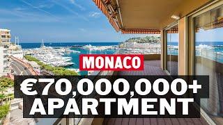 Living in a €70+ million apartment in Monaco — Monte-Carlo | Residence Le Panorama in Port Hercule