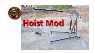 Harbor Freight Engine Hoist Modification