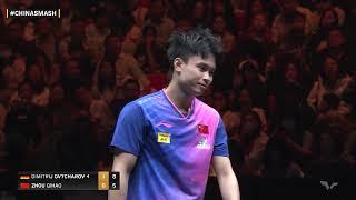 FULL MATCH | Dimitrij Ovtcharov vs Zhou Qihao | MS R32 | #ChinaSmash 2024