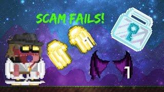 Growtopia | Top 3 scam fails nightmare devil wings and more!