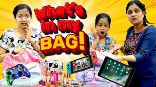 What's in My Bag | BAG CHECK  | Cute Sisters