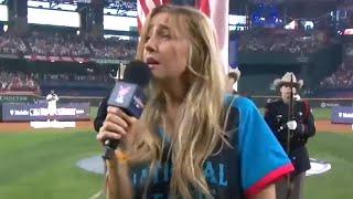 Ingrid Andress' National Anthem Goes VIRAL at Home Run Derby: What Went Wrong