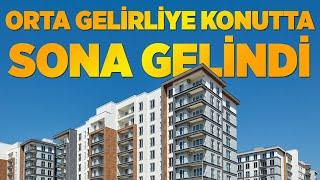 ORTA GELİRLİYE KONUT MÜJDESİ! PROJEDE SONA GELİNDİ...