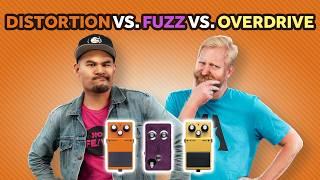 Distortion vs. Overdrive vs. Fuzz, What’s the fuzzing difference?