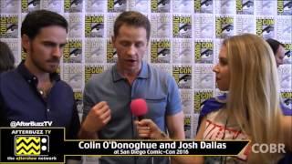 Colin O'Donoghue and Josh Dallas Interview for AfterBuzzTV at San Diego Comic Con 2016 [LEGENDADO]