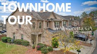 Alpharetta Townhome in a Gated Community