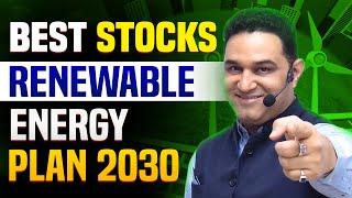 4 Best Stocks from Renewable Energy | Plan 2030  @realscalpervipul