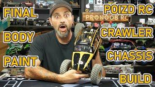 1/10 SCALE POIZD RC CRAWLER CHASSIS BUILD: FINAL BODY PAINT