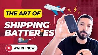 The Art of Shipping Batteries or Products That Contain Batteries