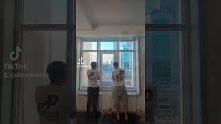 Установка Дублируещего окна в Астане. Компания Адам-Пласт.