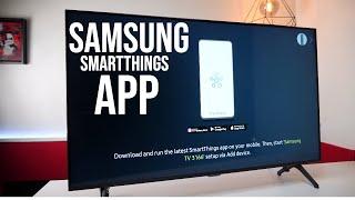 Smart Things App - How To Setup A Samsung 4K TV