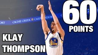 Klay Thompson CAREER HIGH 60 POINTS in 29 Minutes | 12.05.16