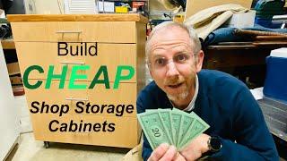 Cheap Shop Storage Cabinets - How I Built My Own