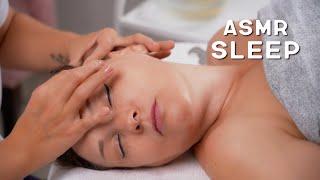 Relax and Drift Into Sleep | ASMR Face Massage with Hand & Gua Sha Techniques