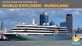 WORLD EXPLORER - Rundgang, Kabinen und Suite - nicko cruises