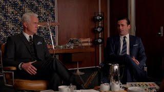 Mad Men S7 E7 | Partners meeting for selling the agency.