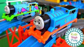 Thomas and Friends Sodor Superstation Speedway Thomas the Tank Engine Train Races