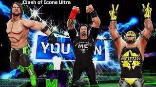 6 Star Roman Reigns️, Rey Mysterio And Aj Styles  Game Play | Clash of Icons Ultra In WWE Mayhem