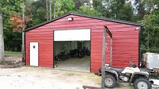 Inside Look: Walkthrough of a Custom Metal Building by Bulldog Steel Structures!