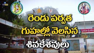 రెండు పర్వత గుహల్లో వెలసిన  శివకేశవులు | Palakurthy Someshwara Narasimha Swamy Temple | Eyecon Facts