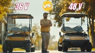 36v vs 48v Golf Carts Comparison: Which is Better in 2024?