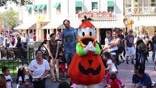 Donald Duck Playing Duck Duck Goose in Disneyland