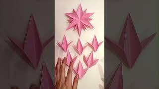 DIY 3D Paper Snowflake | Christmas crafts | How to Make Snowflake | Pahulja od papira #snowflakes