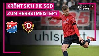 SpVgg Unterhaching – SG Dynamo Dresden, Highlights mit Live-Kommentar | 3. Liga | MAGENTA SPORT