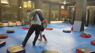 Coach Jan vs. Jack (Moving Step Push Hands training)