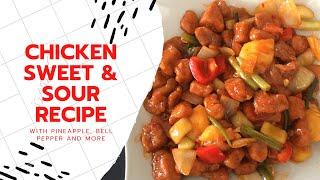 Sweet & Sour Chicken Recipe | Easy Recipe | Kitchen Journey | JS World Studio