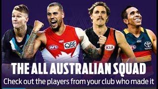 Tysio100 Picks His All Australian Team 2017!