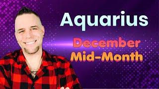 Aquarius - They DO want to be with you… BUT… - December Mid-Month