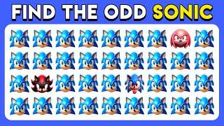 Find the ODD One Out - Sonic Edition - Sonic the Hedgehog Quiz | 60 Levels