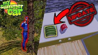 HIDDEN POLICEMAN - SPOILED FOOD - RADIO IN PRISON - My Summer Car Update #48 | Radex