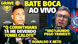 A ACUSAÇÃO CRlMINOSA DE RONALDO PRA ClMA DO CORINTHIANS QUE DEIXOU NET0 TRANSTORNADO E ACUS0U