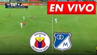  PASTO VS MILLONARIOS - PARTIDO EN VIVO HOY - FECHA 6 CUADRANGULARES LIGA BETPLAY 2024