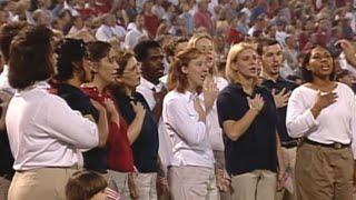 St. Louis Christian College Choir perform anthem after 9/11