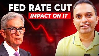 Good & Bad IT News - Fed Rate Cut Impact on IT Industry & Accenture Update | TCS Infosys Wipro 2024