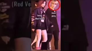 Jimin dancing with red velvet Seulgi#shorts#redvelvet#bts